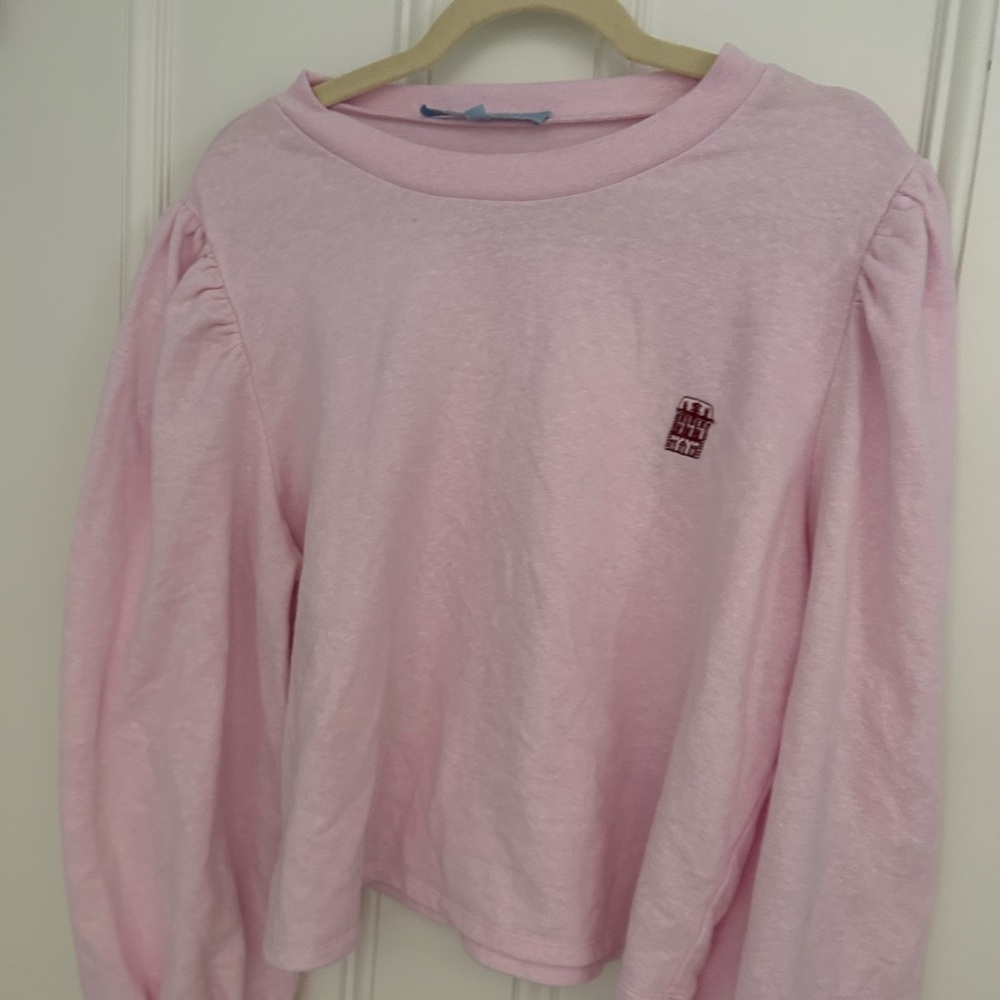 Hill house oversized baby pink crewneck